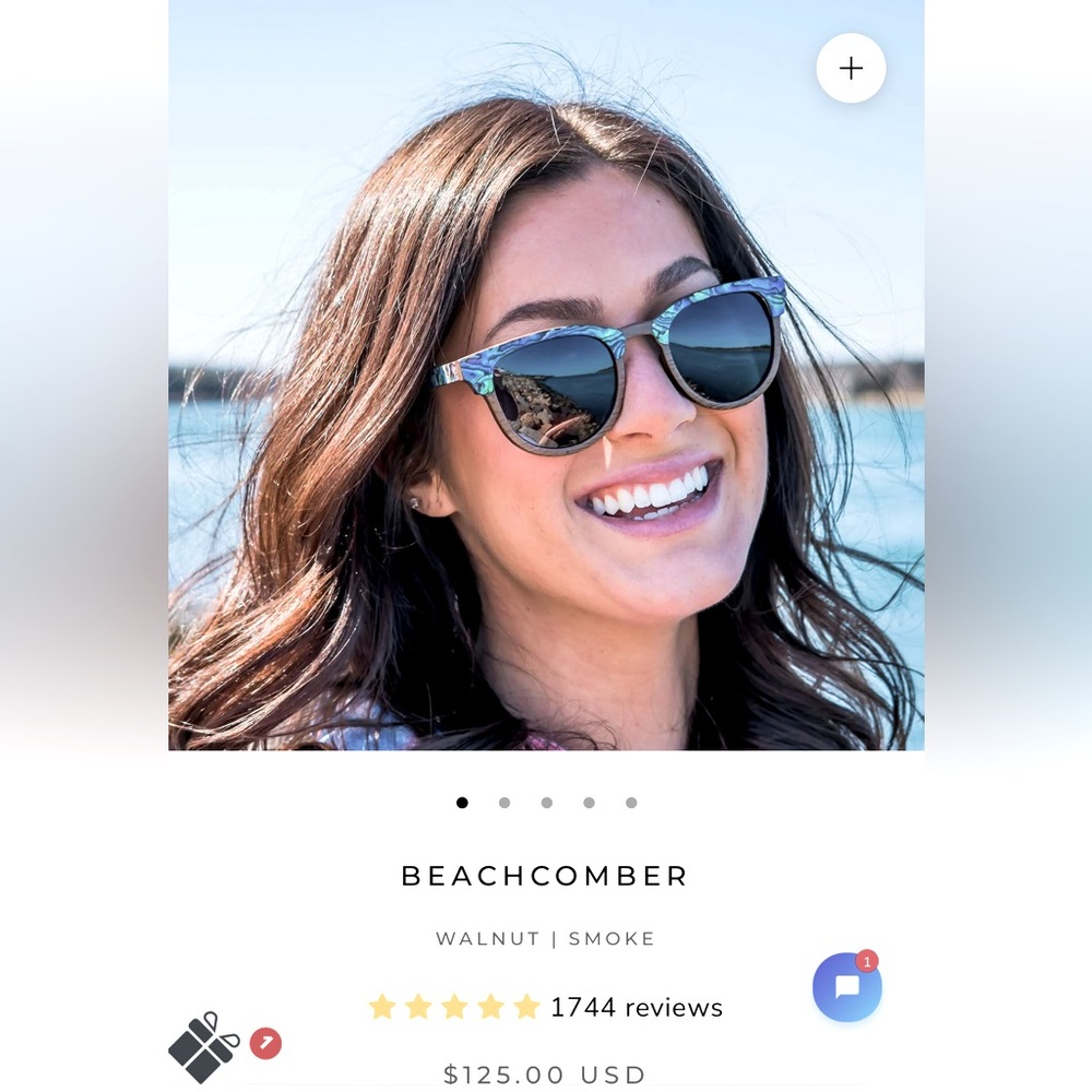 Slyk sunglasses. Beachcomber style.